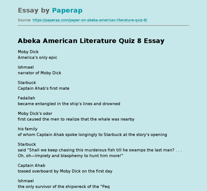 Abeka american government quiz 12