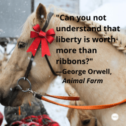 Kwize george orwell farm animal quote