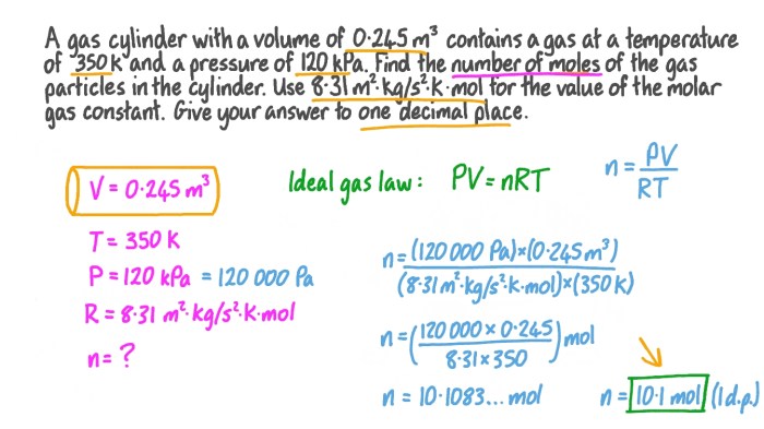 Student exploration ideal gas law